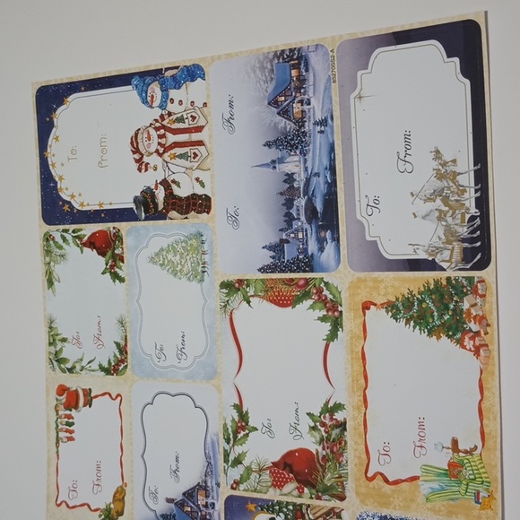 $1 Add-on Christmas Gift Tag Stickers - Picture 3 of 5